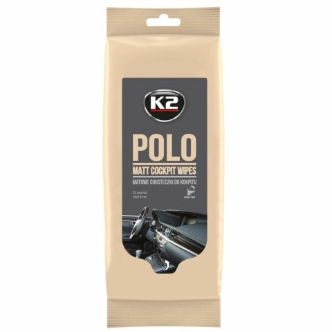 K2 CHUSTECZKI MATOWE DO KOKPITU, ZAP. ENERGY SHOT POLO MATT WIPES 24 SZT. K2 CHUSTECZKI MATOWE DO KOKPITU, ZAP. ENERGY SHOT POLO MATT WIPES 24 SZT.