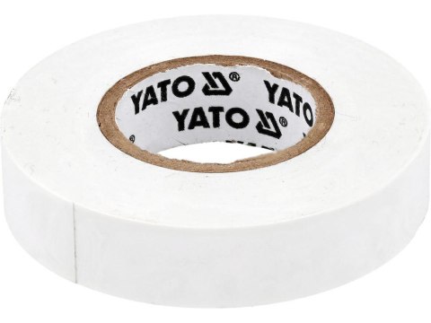 YATO TAŚMA ELEKTOIZOLACYJNA 15mm x 20m BIAŁA YATO TAŚMA ELEKTOIZOLACYJNA 15mm x 20m BIAŁA