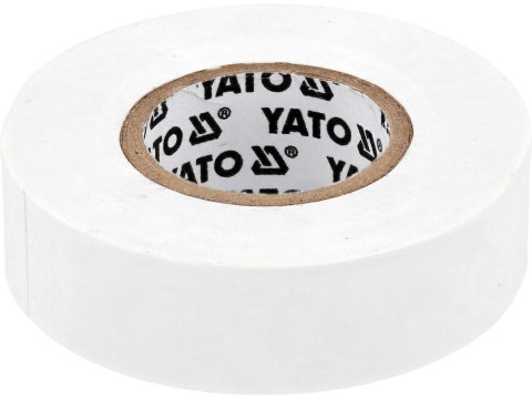 YATO TAŚMA ELEKTOIZOLACYJNA 19mm x 20m BIAŁA YATO TAŚMA ELEKTOIZOLACYJNA 19mm x 20m BIAŁA