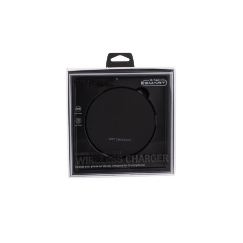 Ładowarka Indukcyjna Bezprzewodowa 5A 10W Czarna Okrągła V-TAC VT-1210 Ładowarka Indukcyjna Bezprzewodowa 5A 10W Czarna Okrągła V-TAC VT-1210