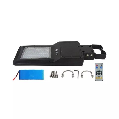 Oprawa Uliczna Solarna V-TAC 40W LED Czarna IP65 120Lm/W VT-ST42 6000K 4800lm 3 Lata Gwarancji Oprawa Uliczna Solarna V-TAC 40W LED Czarna IP65 120Lm/W VT-ST42 6000K 4800lm 3 Lata Gwarancji