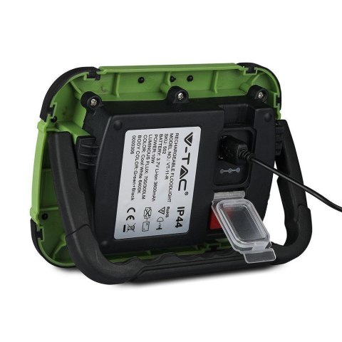 Projektor LED V-TAC 20W Ładowalny USB SAMSUNG CHIP Funkcja SOS 3,7V Li-Ion IP44 VT-20-R 4000K 1400lm