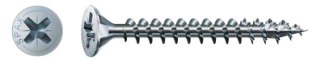 WKRĘT DO DREWNA OCYNK BIAŁY (1000) 4.0*30MM WIROX SPAX