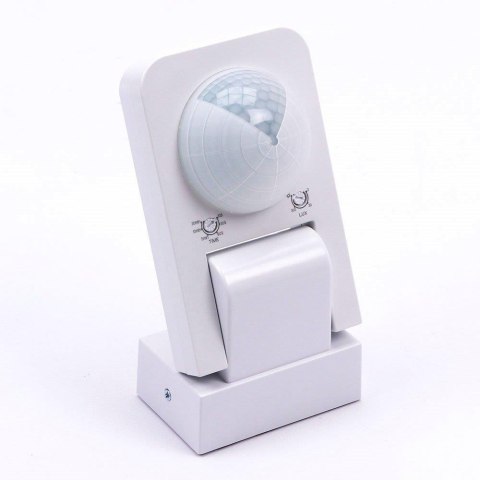 Czujnik Ruchu Podczerwień Ścienny Biały 360st 1000W LED V-TAC VT-8083-W Czujnik Ruchu Podczerwień Ścienny Biały 360st 1000W LED V-TAC VT-8083-W