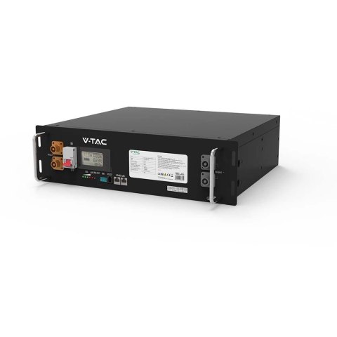 Magazyn Bank Energii V-TAC 100Ah 5,12kWh LiFePO4 RACK VT-48100E-P2 10 Lat Gwarancji Magazyn Bank Energii V-TAC 100Ah 5,12kWh LiFePO4 RACK VT-48100E-P2 10 Lat Gwarancji