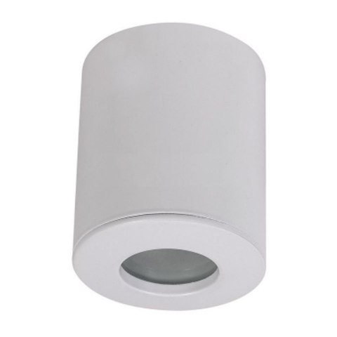 Oprawa V-TAC GU10 Natynkowa Tuba Okrągła z szybą Biała IP54 82x101 VT-711 3 Lata Gwarancji Oprawa V-TAC GU10 Natynkowa Tuba Okrągła z szybą Biała IP54 82x101 VT-711 3 Lata Gwarancji