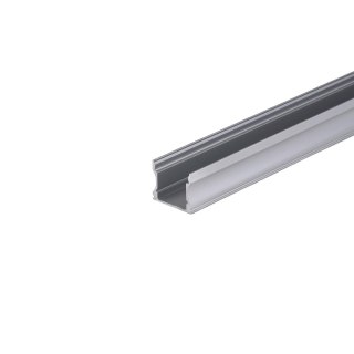 Profil Aluminiowy V-TAC 2mb Anodowany, Klosz Mleczny VT-8110