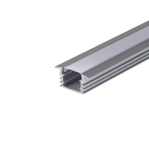 Profil Aluminiowy V-TAC 2mb Anodowany, Klosz Mleczny, Wpuszczany VT-8115 Profil Aluminiowy V-TAC 2mb Anodowany, Klosz Mleczny, Wpuszczany VT-8115
