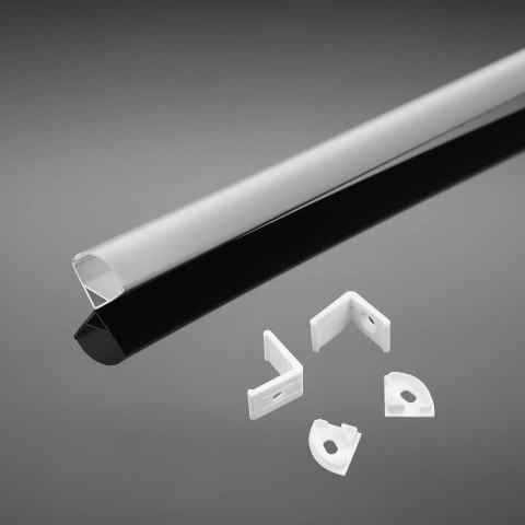 Profil Aluminiowy V-TAC 2mb Biały, Klosz Mleczny, Kątowy VT-8109-W 5 Lat Gwarancji Profil Aluminiowy V-TAC 2mb Biały, Klosz Mleczny, Kątowy VT-8109-W 5 Lat Gwarancji