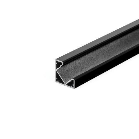 Profil Aluminiowy V-TAC 2mb Czarny, Klosz Czarny, Kątowy VT-8114 Profil Aluminiowy V-TAC 2mb Czarny, Klosz Czarny, Kątowy VT-8114