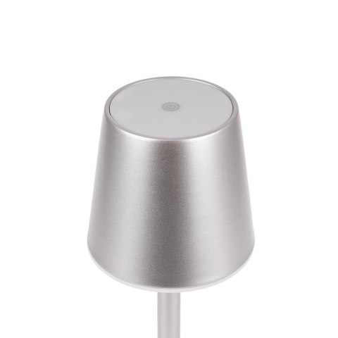 Lampka Biurkowa Nocna V-TAC 3W LED Ładowanie Ściemnianie Szara VT-7703 4000K 70lm Lampka Biurkowa Nocna V-TAC 3W LED Ładowanie Ściemnianie Szara VT-7703 4000K 70lm