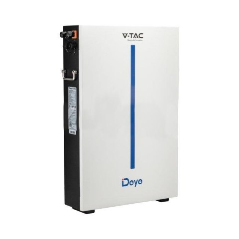 Magazyn Bank Energii V-TAC DEYE Ścienny/Podłogowy 51,2V 6.14kWh IP65 RW-M6.1 VT-RW-M6.1 10 Lat Gwarancji Magazyn Bank Energii V-TAC DEYE Ścienny/Podłogowy 51,2V 6.14kWh IP65 RW-M6.1 VT-RW-M6.1 10 Lat Gwarancji