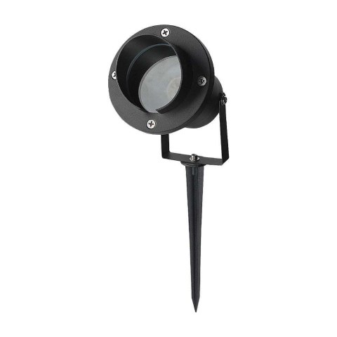 Oprawa Gruntowa Ogrodowa Wbijana Aluminium GU10 Czarna z daszkiem IP65 V-TAC VT-7704 3 Lata Gwarancji Oprawa Gruntowa Ogrodowa Wbijana Aluminium GU10 Czarna z daszkiem IP65 V-TAC VT-7704 3 Lata Gwarancji