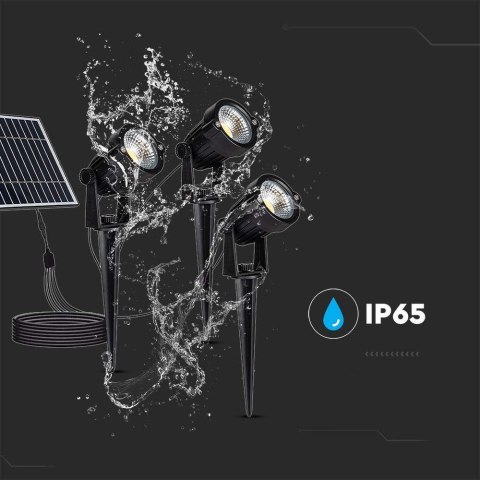 Oprawa Gruntowa Ogrodowa Wbijana LED V-TAC Solarna Zestaw 3x1.2W IP65 VT-11032 3000K 50lm 3 Lata Gwarancji Oprawa Gruntowa Ogrodowa Wbijana LED V-TAC Solarna Zestaw 3x1.2W IP65 VT-11032 3000K 50lm 3 Lata Gwarancji