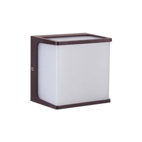 Oprawa Ścienna Ogrodowa V-TAC 8W LED IP65 120x120 Brązowa VT-708 4000K 800lm Oprawa Ścienna Ogrodowa V-TAC 8W LED IP65 120x120 Brązowa VT-708 4000K 800lm