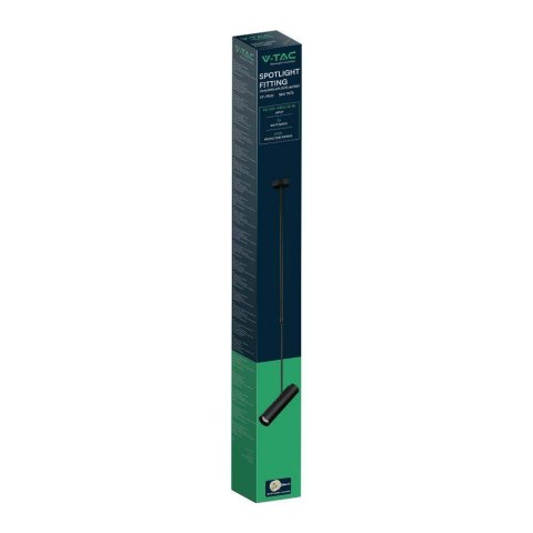 Oprawa Sufitowa V-TAC GU10 Regulowana 830-1170mm Czarna VT-7900 3 Lata Gwarancji Oprawa Sufitowa V-TAC GU10 Regulowana 830-1170mm Czarna VT-7900 3 Lata Gwarancji