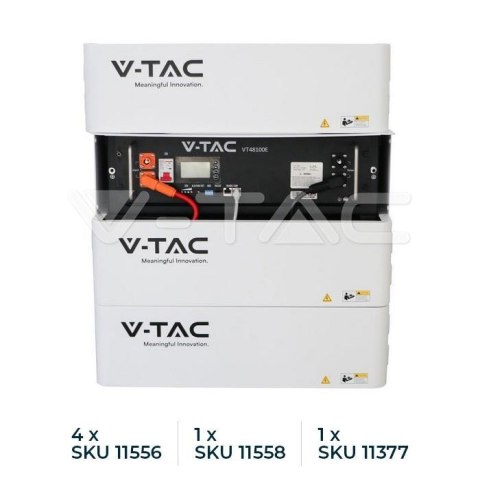 Stojak Regał RACK do Magazynów Energii V-TAC 5,12kWh SKU11377 VT-48100E-P2 Max. 5 modułów 10 Lat Gwarancji Stojak Regał RACK do Magazynów Energii V-TAC 5,12kWh SKU11377 VT-48100E-P2 Max. 5 modułów 10 Lat Gwarancji