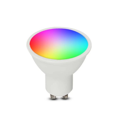Żarówka LED V-TAC 4,8W GU10 Pilot VT-2244-N-1 RGB+3000K 420lm Żarówka LED V-TAC 4,8W GU10 Pilot VT-2244-N-1 RGB+3000K 420lm
