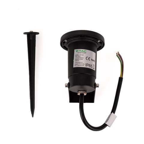 Oprawa Gruntowa Ogrodowa Wbijana Aluminium GU10 Czarna IP65 V-TAC VT-1119 3 Lata Gwarancji Oprawa Gruntowa Ogrodowa Wbijana Aluminium GU10 Czarna IP65 V-TAC VT-1119 3 Lata Gwarancji