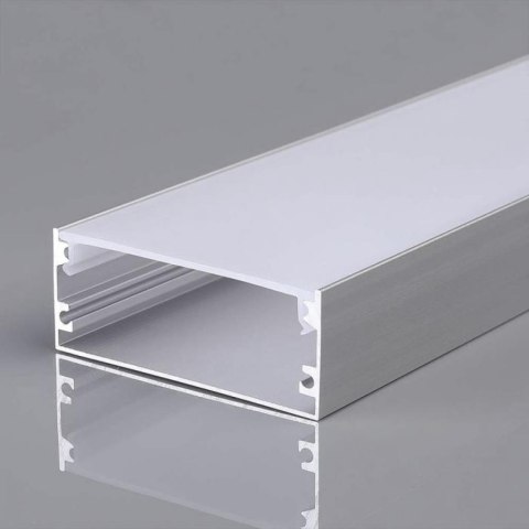 Profil Aluminiowy V-TAC 2mb Anodowany, Klosz Mleczny 20x50mm VT-8206 Profil Aluminiowy V-TAC 2mb Anodowany, Klosz Mleczny 20x50mm VT-8206