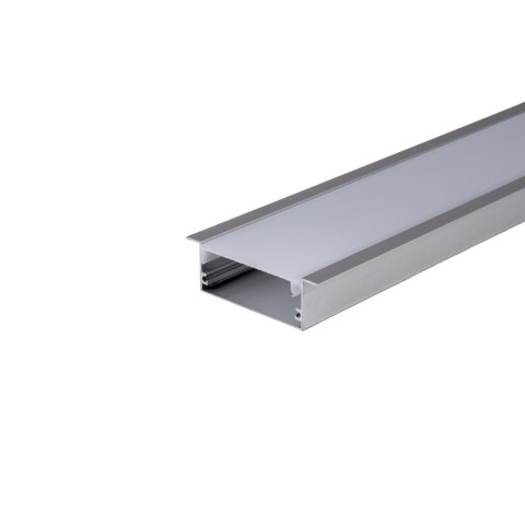 Profil Aluminiowy V-TAC 2mb Anodowany, Klosz Mleczny, Wpuszczany 20x50mm VT-8207 Profil Aluminiowy V-TAC 2mb Anodowany, Klosz Mleczny, Wpuszczany 20x50mm VT-8207
