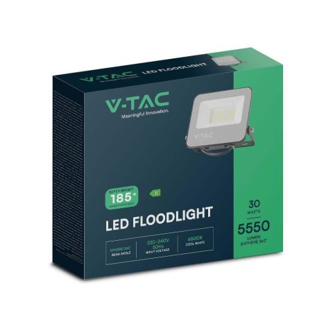 Projektor LED V-TAC 30W 185Lm/W Czarny VT-4435 6500K 5550lm Projektor LED V-TAC 30W 185Lm/W Czarny VT-4435 6500K 5550lm