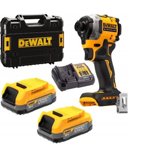 DEWALT ZAKRĘTARKA UDAR.18V DCF860E2T 208Nm 2x1,7Ah POWERSTACK TSTAK DEWALT ZAKRĘTARKA UDAR.18V DCF860E2T 208Nm 2x1,7Ah POWERSTACK TSTAK