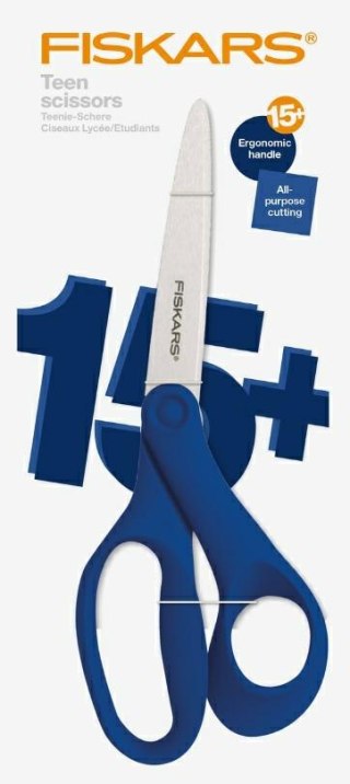 FISKARS NOŻYCZKI DLA NASTOLATKÓW 20cm GRANATOWE