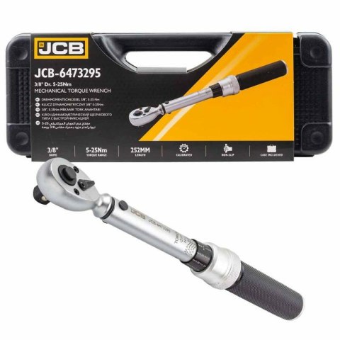 JCB KLUCZ DYNAMOMETRYCZNY 3/8" 5-25Nm JCB KLUCZ DYNAMOMETRYCZNY 3/8" 5-25Nm