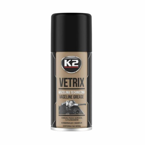 K2 WAZELINA TECHNICZNA AEROZOL VETRIX 132G K2 WAZELINA TECHNICZNA AEROZOL VETRIX 132G