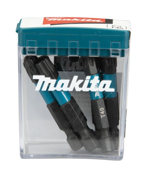 MAKITA KOŃCÓWKA WKRĘTAKOWA T40-50mm /10szt. IMPACT BLACK MAKITA KOŃCÓWKA WKRĘTAKOWA T40-50mm /10szt. IMPACT BLACK