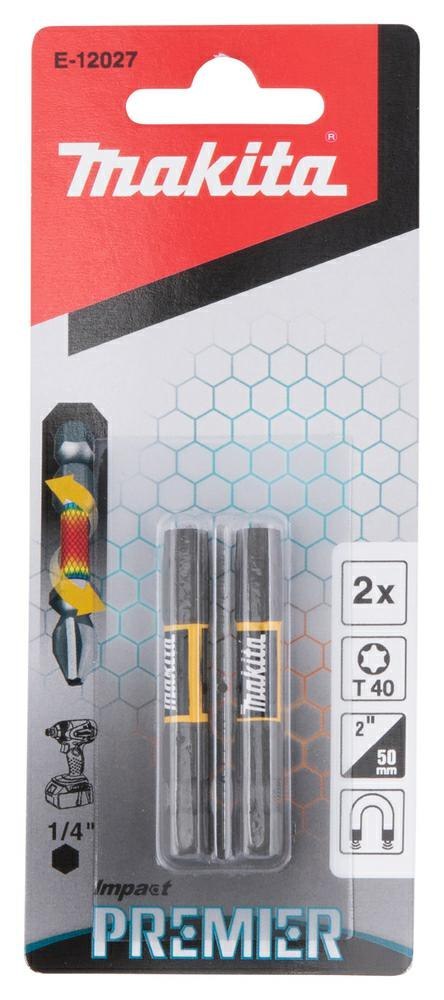 MAKITA KOŃCÓWKA WKRĘTAKOWA T40-50mm /2szt. IMPACT PREMIER MAKITA KOŃCÓWKA WKRĘTAKOWA T40-50mm /2szt. IMPACT PREMIER