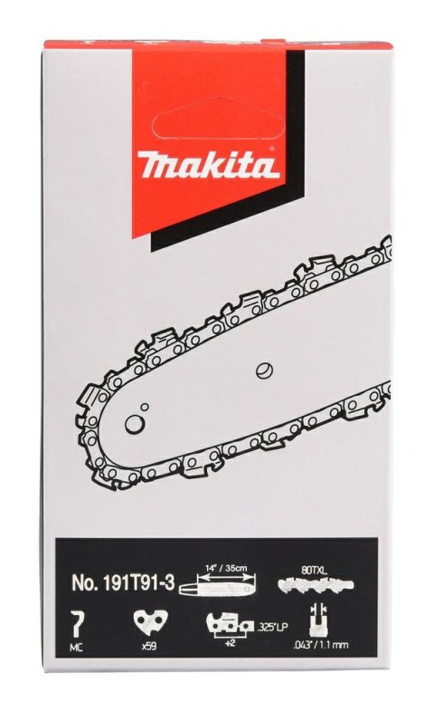 MAKITA ŁAŃCUCH TNĄCY 80TXL 35cm 1,1mm 0,325" MAKITA ŁAŃCUCH TNĄCY 80TXL 35cm 1,1mm 0,325"