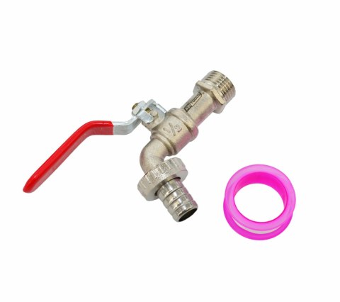 AWTOOLS KRAN OGRODOWY CYNK NIKLOWANY 1/2" GWINT ZEWNĘTRZNY 3/4" AWTOOLS KRAN OGRODOWY CYNK NIKLOWANY 1/2" GWINT ZEWNĘTRZNY 3/4"
