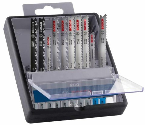 BOSCH BRZESZCZOT T ZESTAW PRO WOOD AND METAL 100mm 10szt. BOSCH BRZESZCZOT T ZESTAW PRO WOOD AND METAL 100mm 10szt.