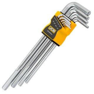 JCB IMBUSY CALOWE 9szt. /B.DŁ. 1/16 - 3/8"