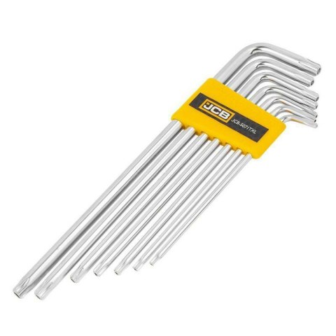 JCB TORX 7szt. /B.DŁ. T10-T40 Z OTWOREM JCB TORX 7szt. /B.DŁ. T10-T40 Z OTWOREM