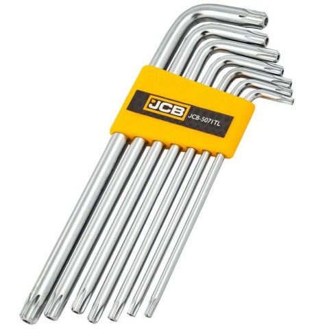 JCB TORX 7szt. /DŁ. T10-T40 Z OTWOREM JCB TORX 7szt. /DŁ. T10-T40 Z OTWOREM