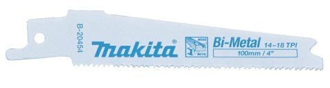 MAKITA BRZESZCZOT DO PIŁ SZABLASTYCH BIM 100x0,9mm 14+1 /5szt. DREWNO Z GWOŹDZIAMI, METAL MAKITA BRZESZCZOT DO PIŁ SZABLASTYCH BIM 100x0,9mm 14+1 /5szt. DREWNO Z GWOŹDZIAMI, METAL