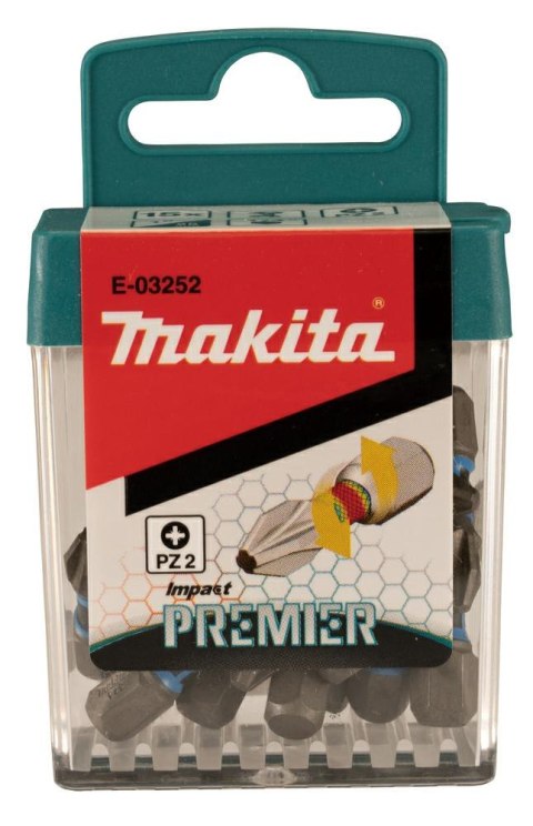 MAKITA KOŃCÓWKA WKRĘTAKOWA PZ2-25mm /15szt. IMPACT PREMIER MAKITA KOŃCÓWKA WKRĘTAKOWA PZ2-25mm /15szt. IMPACT PREMIER