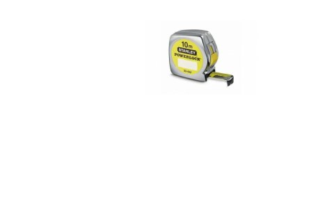 STANLEY MIARA ZWIJANA 10mx25mm POWERLOCK KARTA STANLEY MIARA ZWIJANA 10mx25mm POWERLOCK KARTA