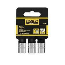 STANLEY ZESTAW NASADEK 1/4 FATMAX 11, 12, 13mm