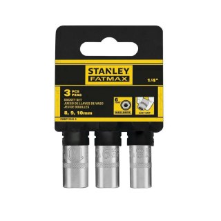 STANLEY ZESTAW NASADEK 1/4 FATMAX 8, 9, 10mm
