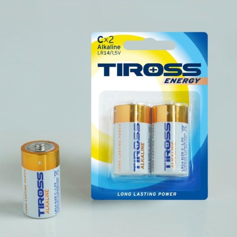 TIROSS BATERIA ALKAICZNE LR14 2szt. TIROSS BATERIA ALKAICZNE LR14 2szt.