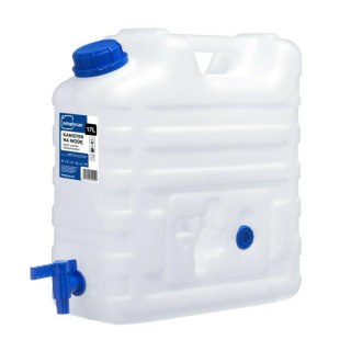 KANISTER NA WODĘ PITNĄ 15L Z KRANEM ATEST