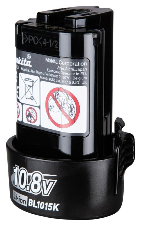 MAKITA AKUMULATOR 10,8V 1,5Ah BL1015K STARY TYP MAKITA AKUMULATOR 10,8V 1,5Ah BL1015K STARY TYP