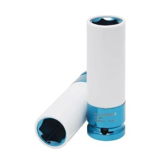ROCKFORCE NASADKA 1/2" DŁUGA 6-K 17mm DO ALUFELG Z TULEJĄ