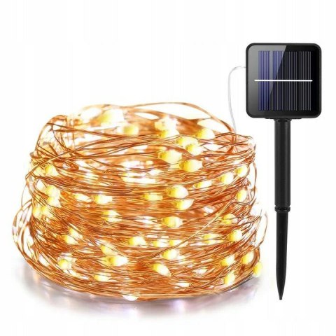 VOLTENO LAMPKA SOLARNA DRUCIK 100 LED /GIRLANDA VOLTENO LAMPKA SOLARNA DRUCIK 100 LED /GIRLANDA