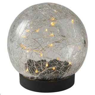 VOLTENO LAMPKA SOLARNA PLASTIK KULA 10cm SOLE