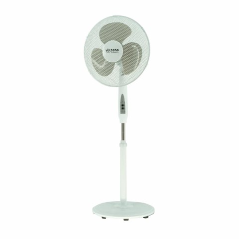 VOLTENO WENTYLATOR PODŁOGOWY BIAŁY+ PILOT 40cm PODSTAWA KOŁO VOLTENO WENTYLATOR PODŁOGOWY BIAŁY+ PILOT 40cm PODSTAWA KOŁO